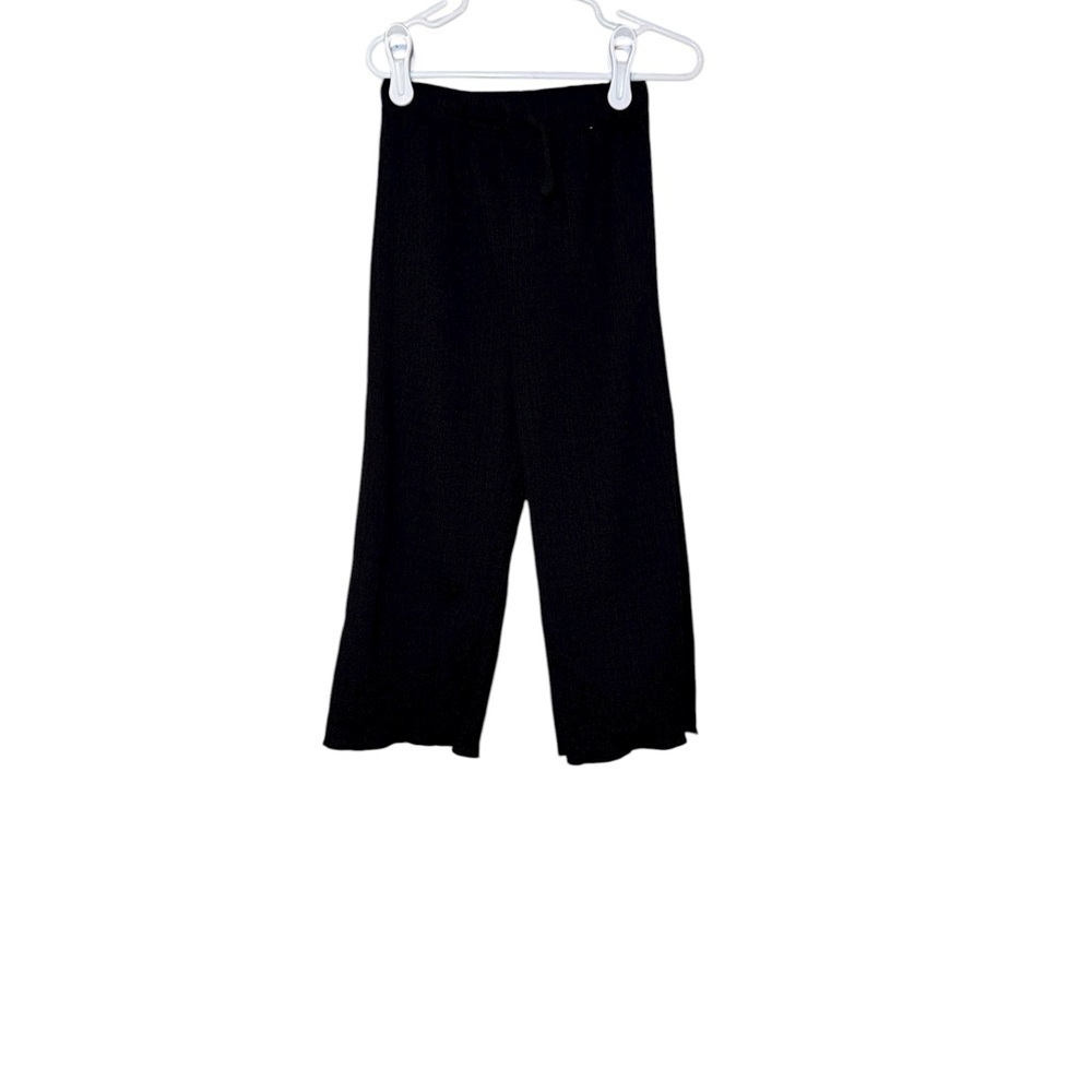 Cotton On Kids Two Piece Set Black Button Down Top and Wide Leg Pant Size 6T - Picture 3 of 14